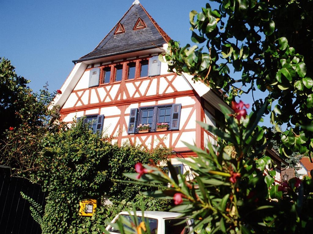 Hotel Garni Zur Bergstrasse Zwingenberg  Exterior photo